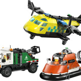 Lego City Uçak, Servis Kamyonu ve Hoverkraft Karışımı 60505