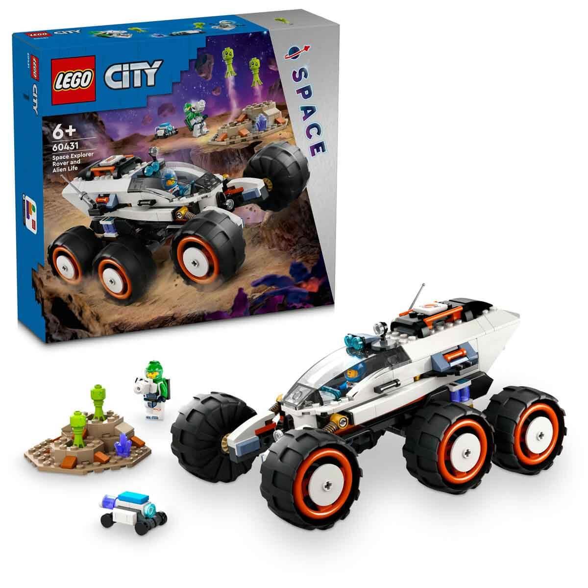 Lego City Uzay Keşif Robotu ve Uzaylı Canlı 60431 | Toysall