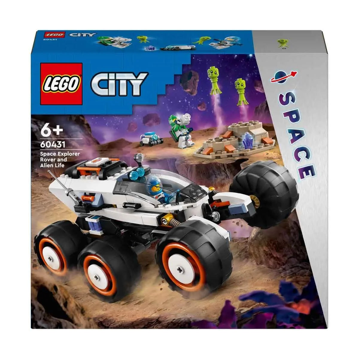 Lego City Uzay Keşif Robotu ve Uzaylı Canlı 60431 | Toysall