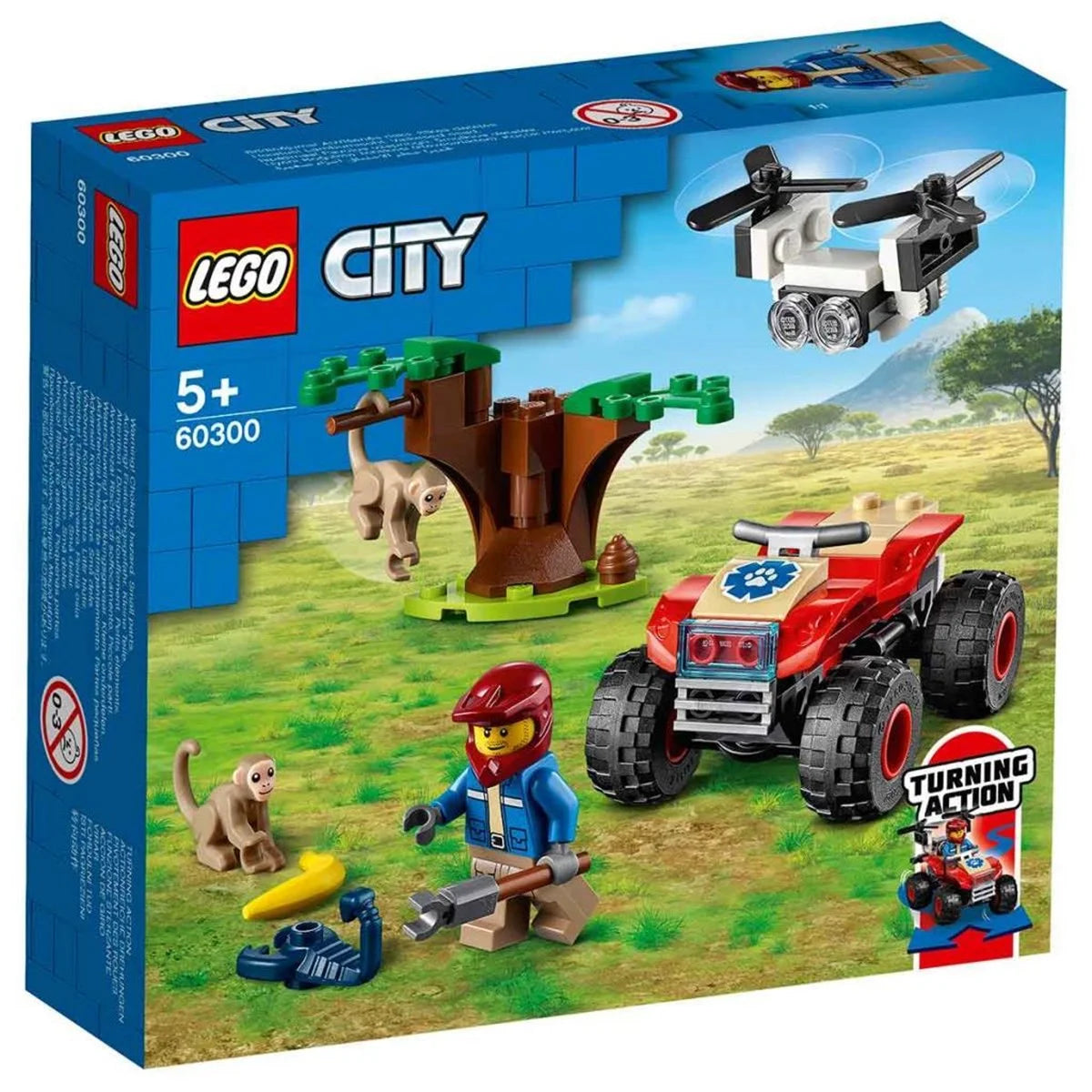 Lego City Vahşi Hayvan Kurtarma ATV’si 60300 | Toysall