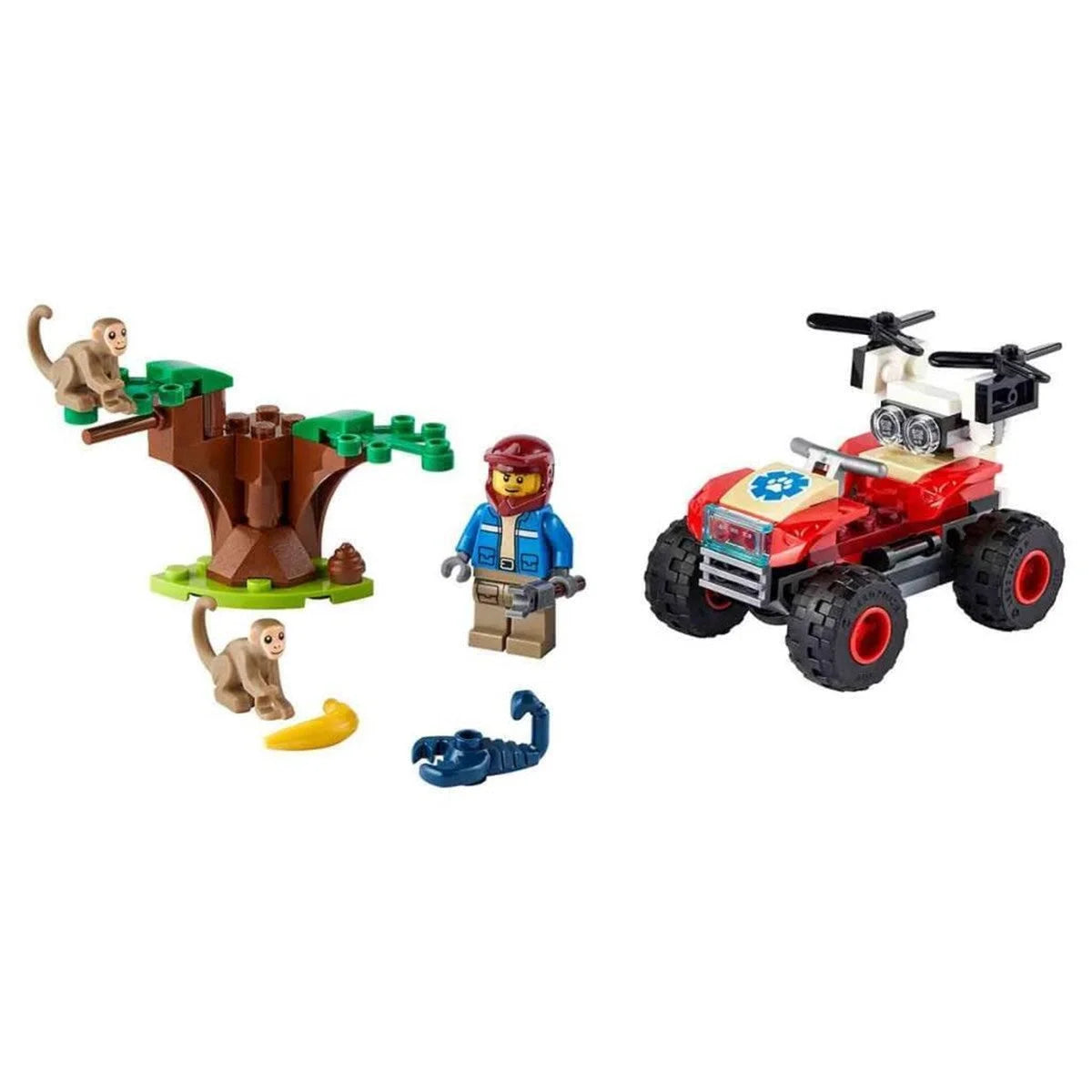 Lego City Vahşi Hayvan Kurtarma ATV’si 60300 | Toysall