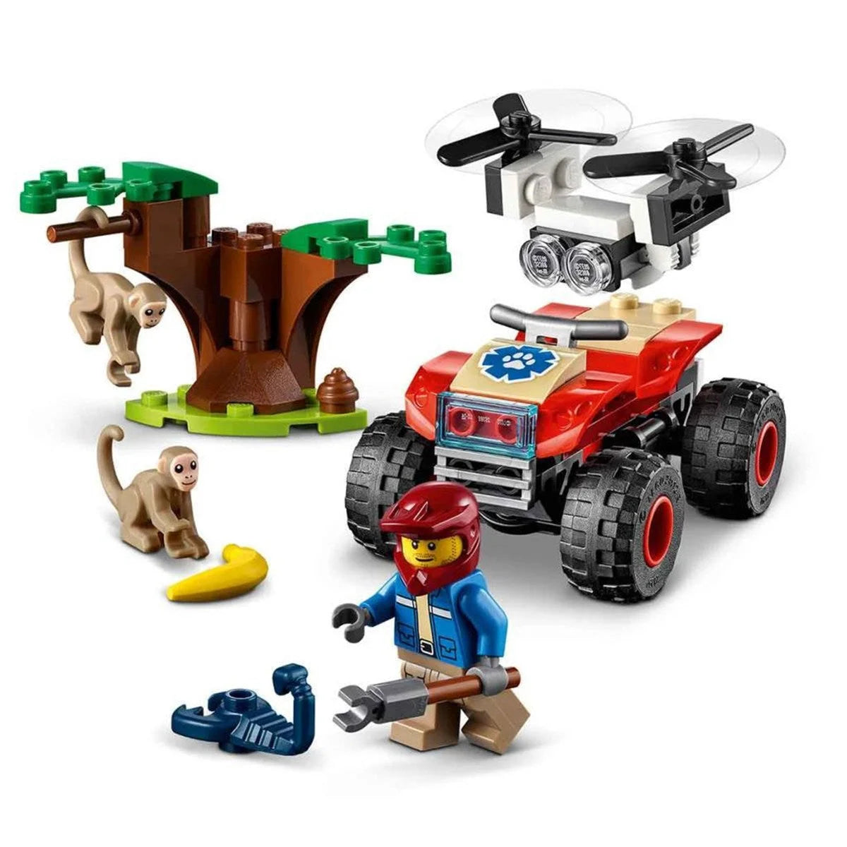 Lego City Vahşi Hayvan Kurtarma ATV’si 60300 | Toysall