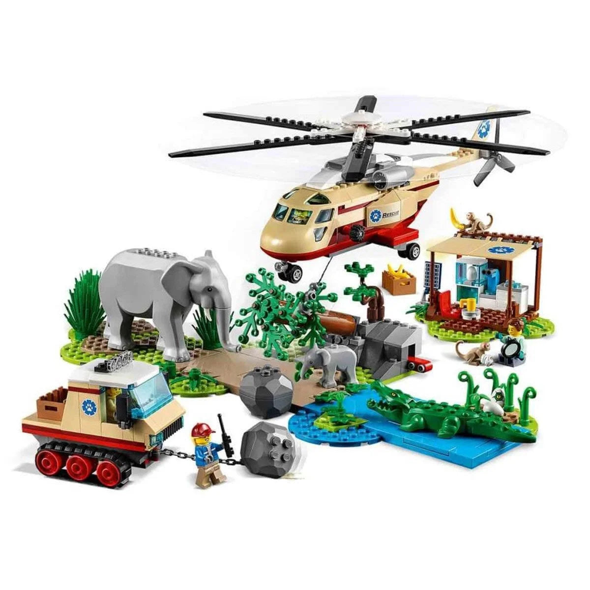 Lego City Vahşi Hayvan Kurtarma Operasyonu 60302 | Toysall