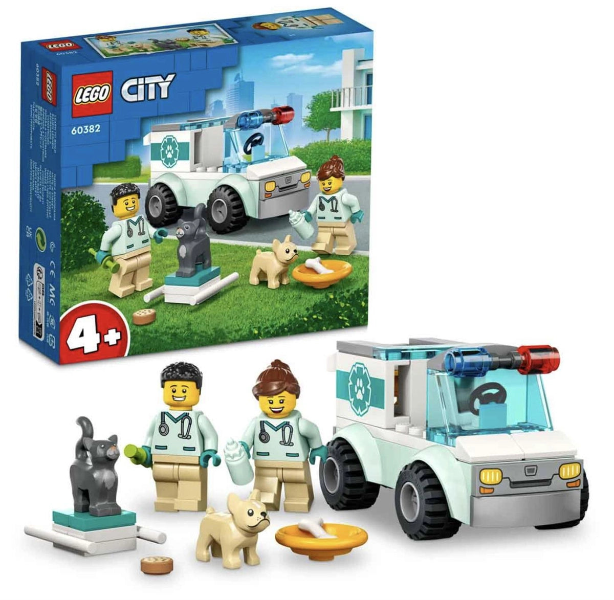 Lego City Veteriner Kurtarma Aracı 60382 | Toysall