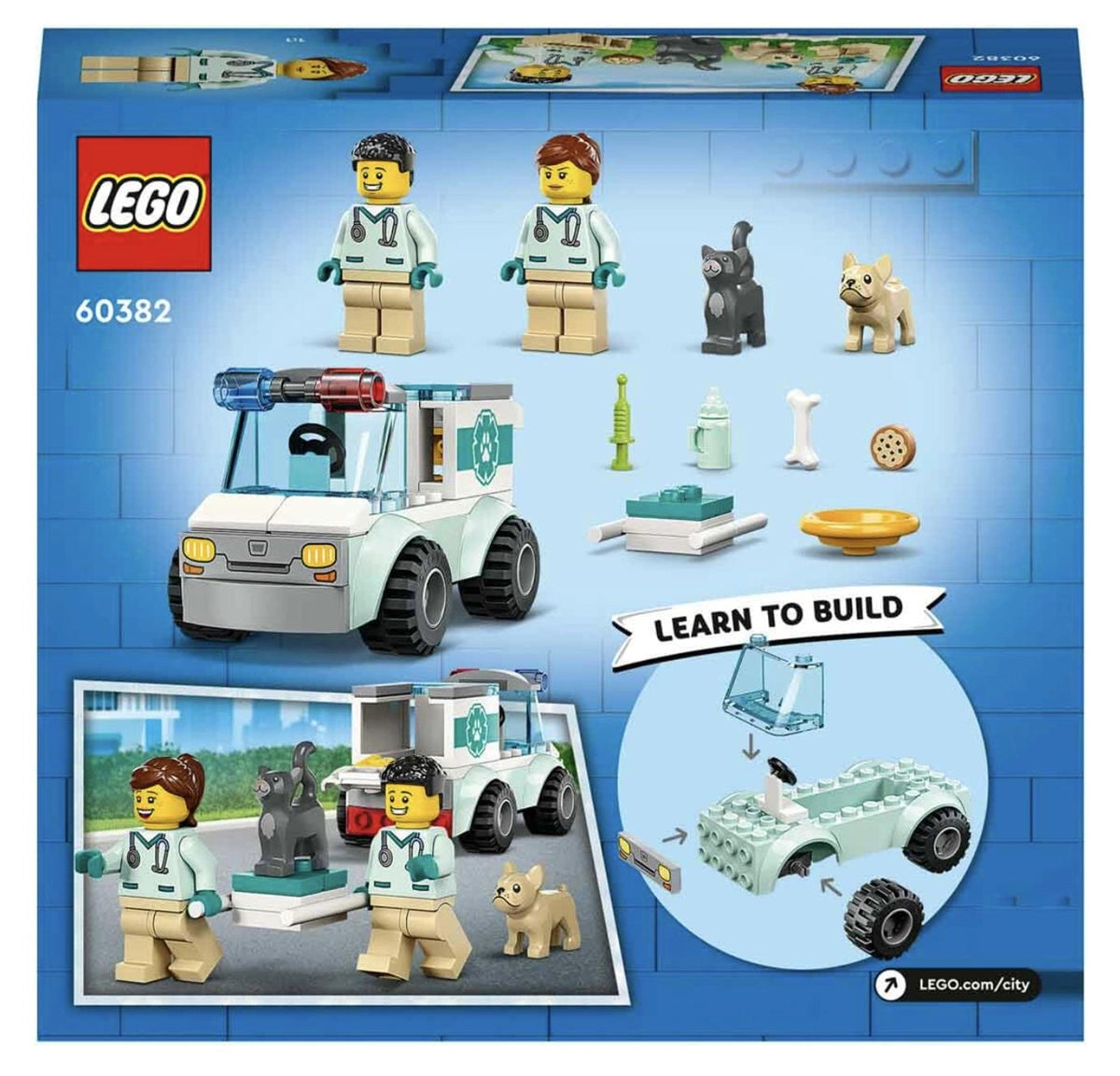 Lego City Veteriner Kurtarma Aracı 60382 | Toysall