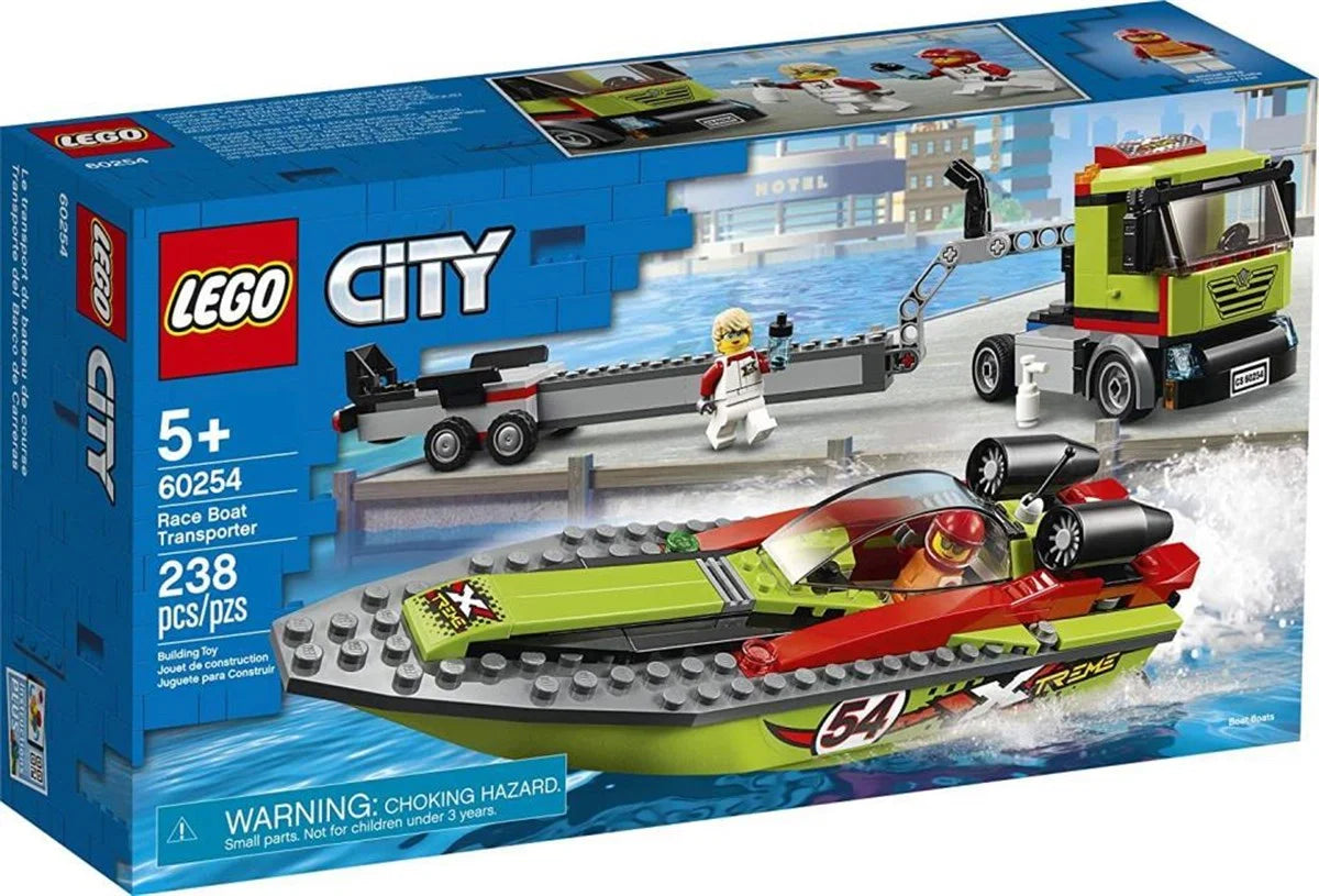 Lego City Yarış Teknesi Taşıyıcı 60254 | Toysall