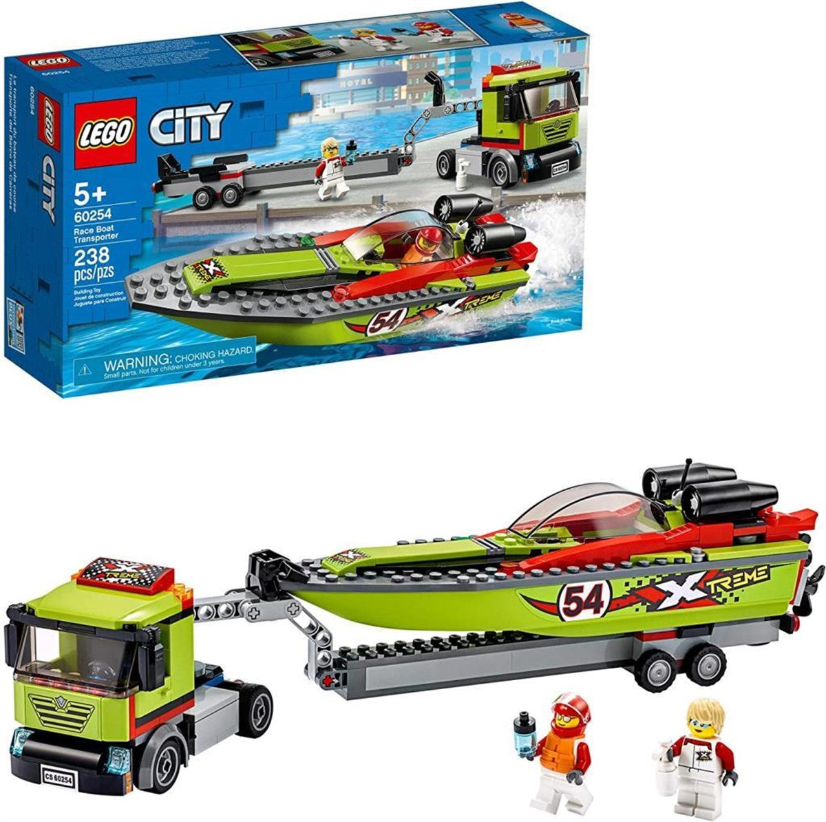 Lego City Yarış Teknesi Taşıyıcı 60254 | Toysall