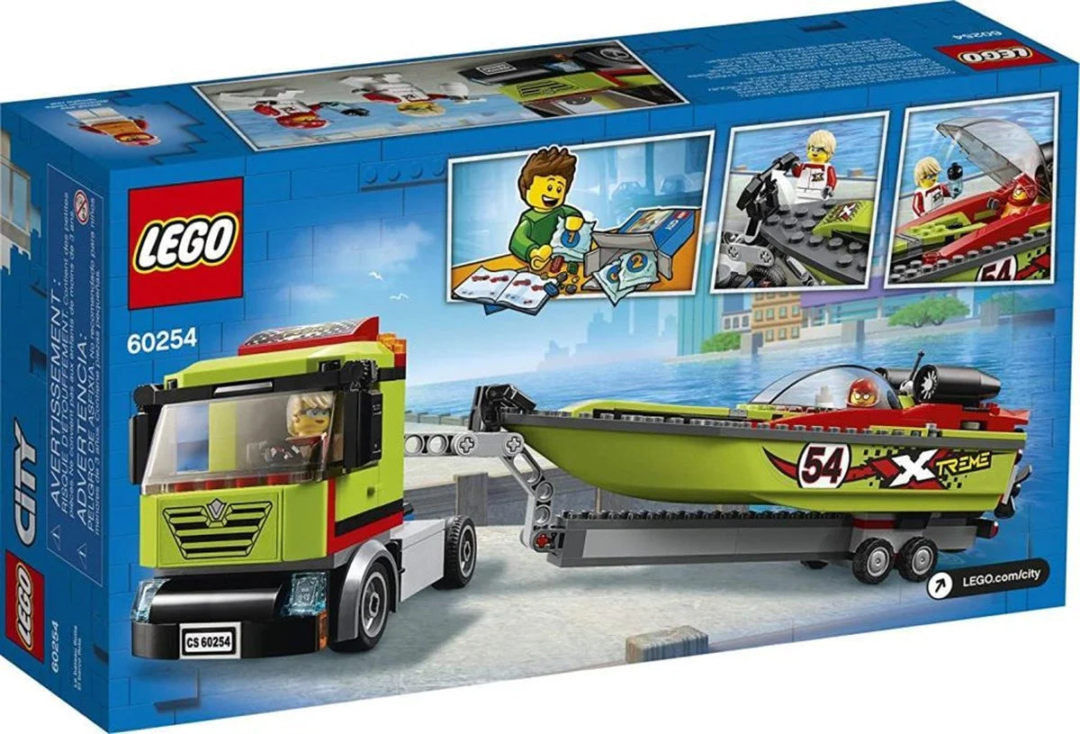 Lego City Yarış Teknesi Taşıyıcı 60254 | Toysall