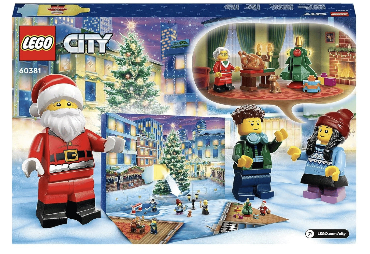 Lego City Yılbaşı Takvimi 2023 60381 | Toysall