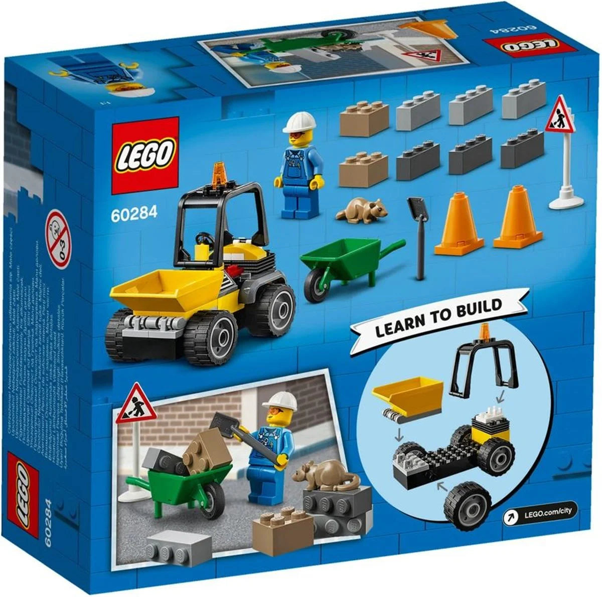 Lego City Yol Çalışması Aracı 60284 | Toysall