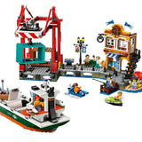 Lego City Yük Gemili Liman 60422