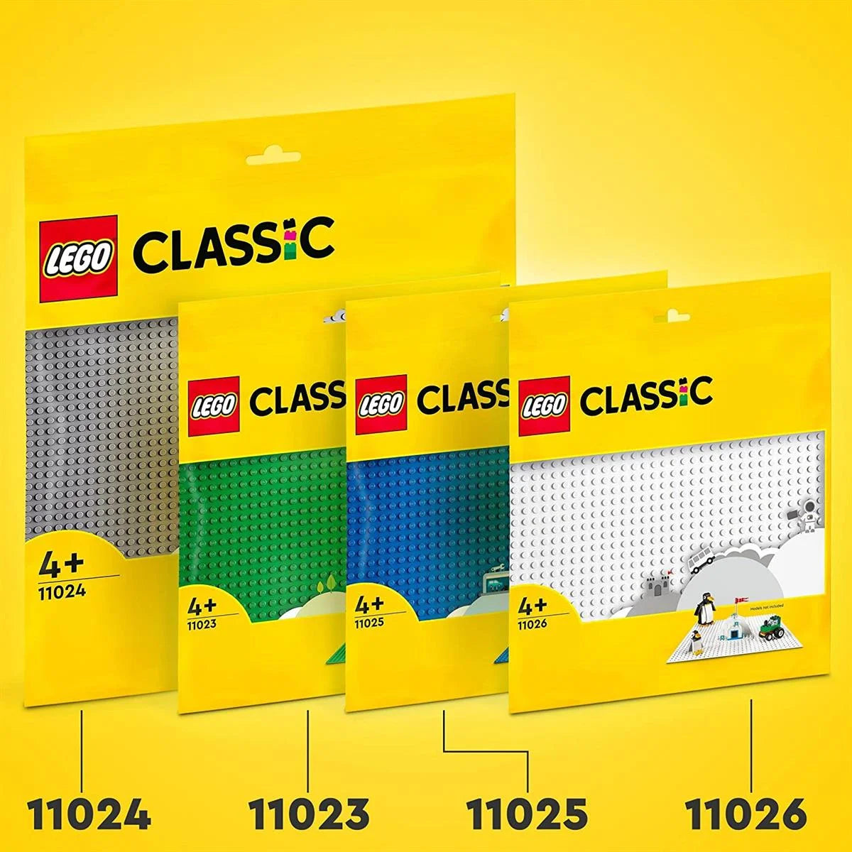 Lego Classic Beyaz Plaka 11026 | Toysall