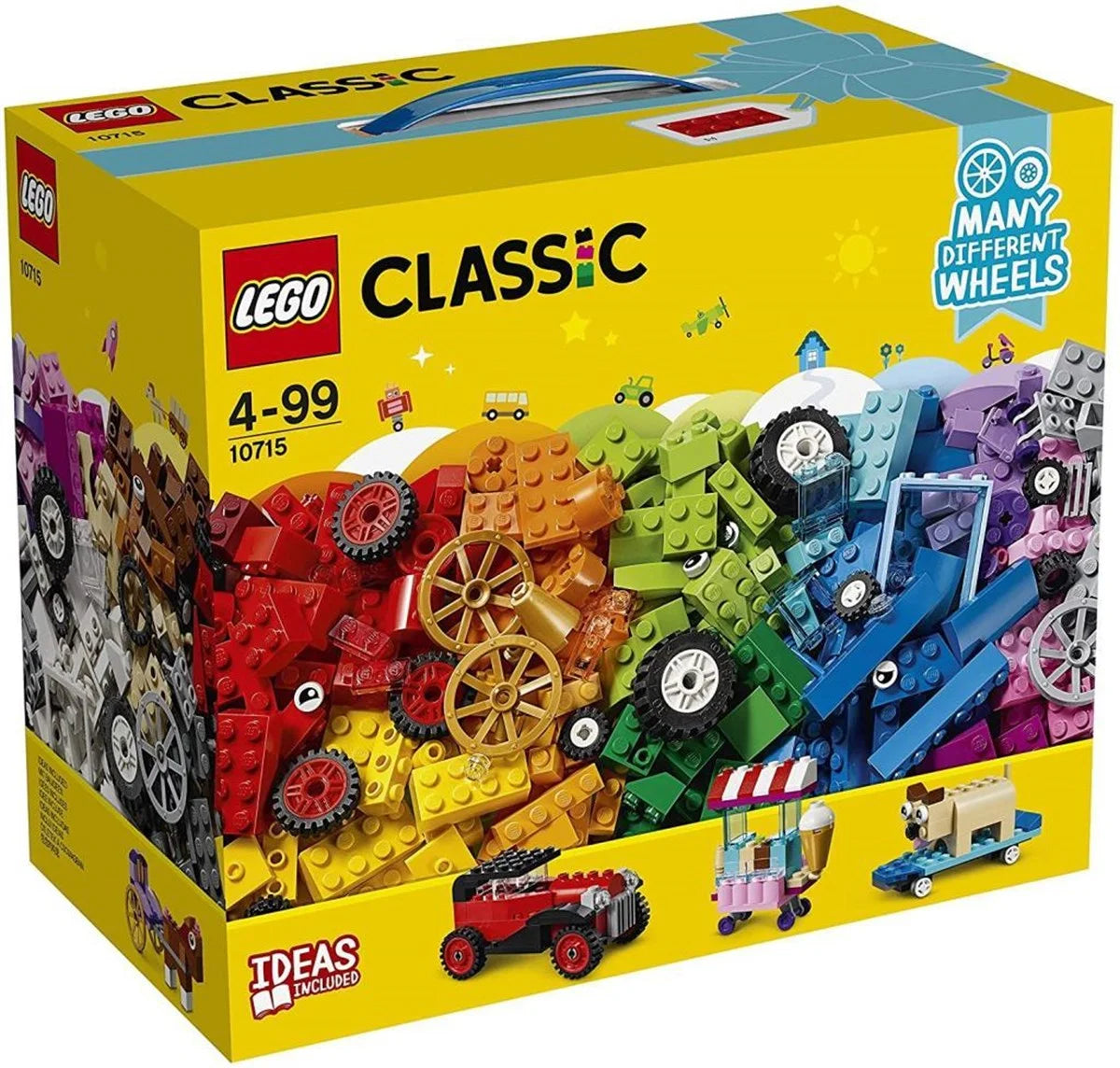 Lego Classic Tekerlekli Yapım Parçaları 10715 | Toysall