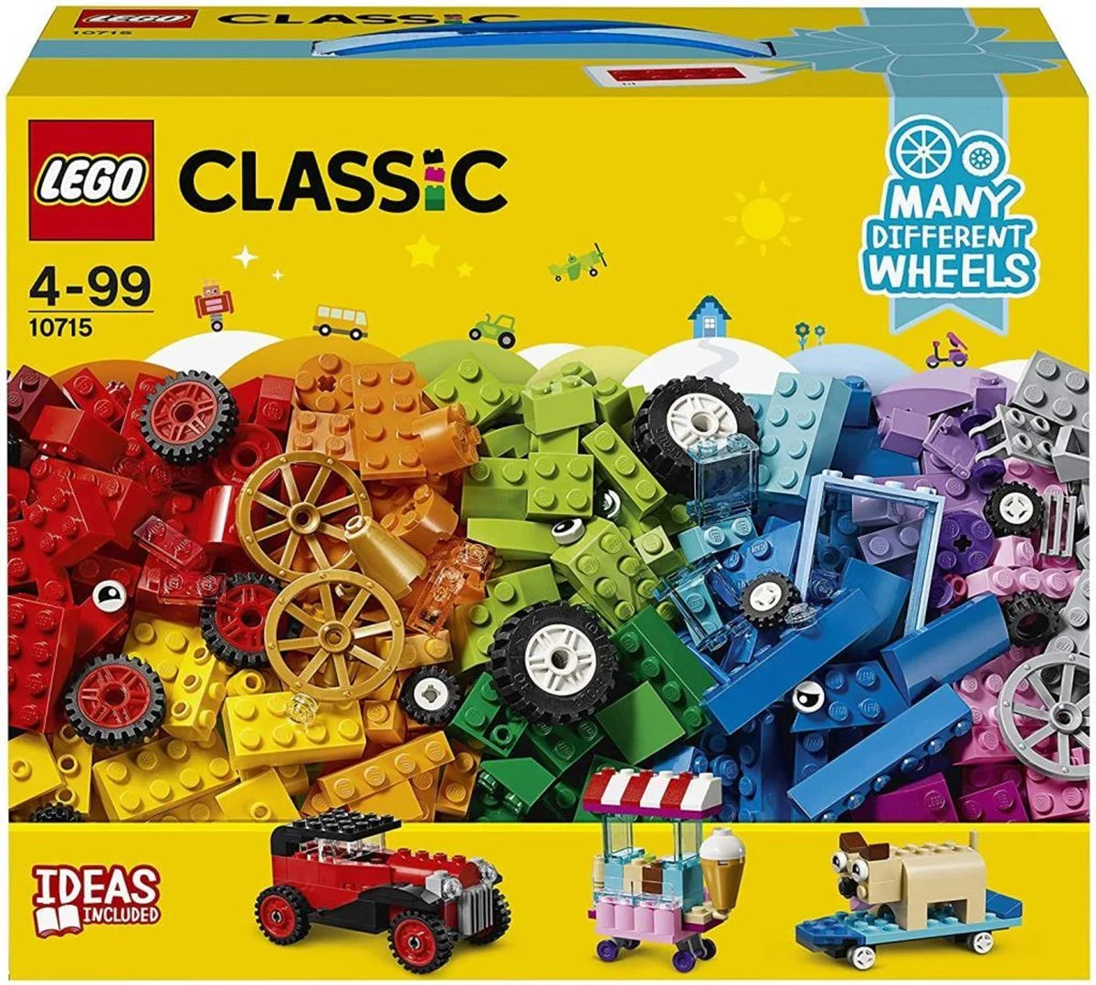 Lego Classic Tekerlekli Yapım Parçaları 10715 | Toysall