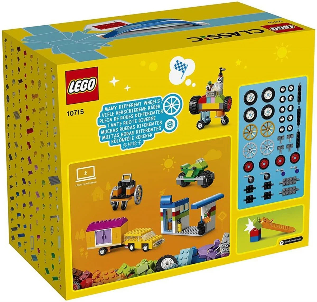 Lego Classic Tekerlekli Yapım Parçaları 10715 | Toysall