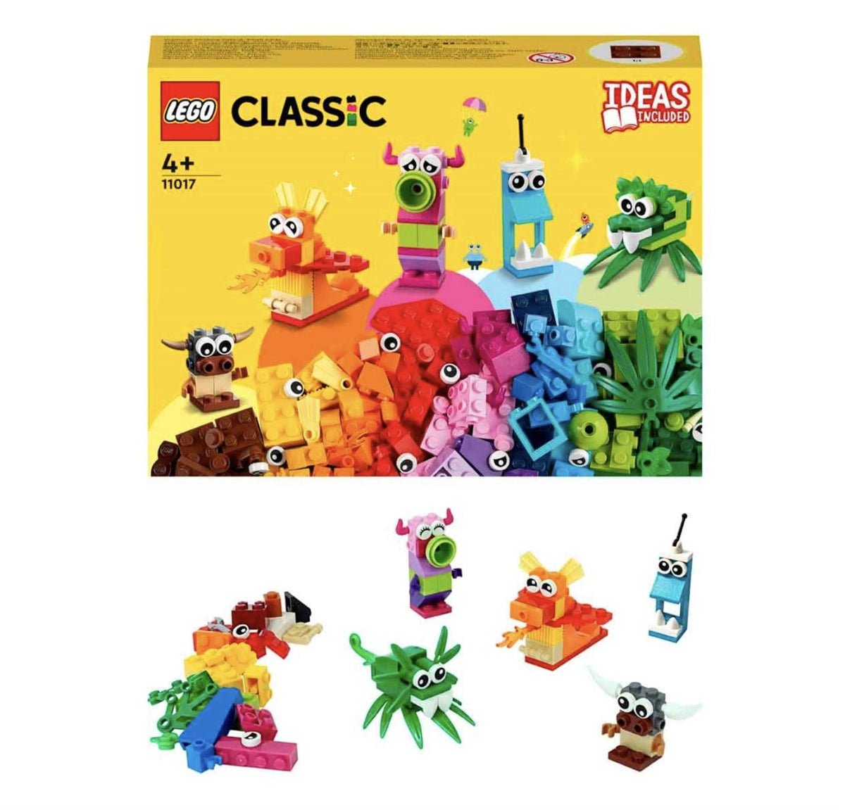 Lego Classic Yaratıcı Canavarlar 11017 | Toysall