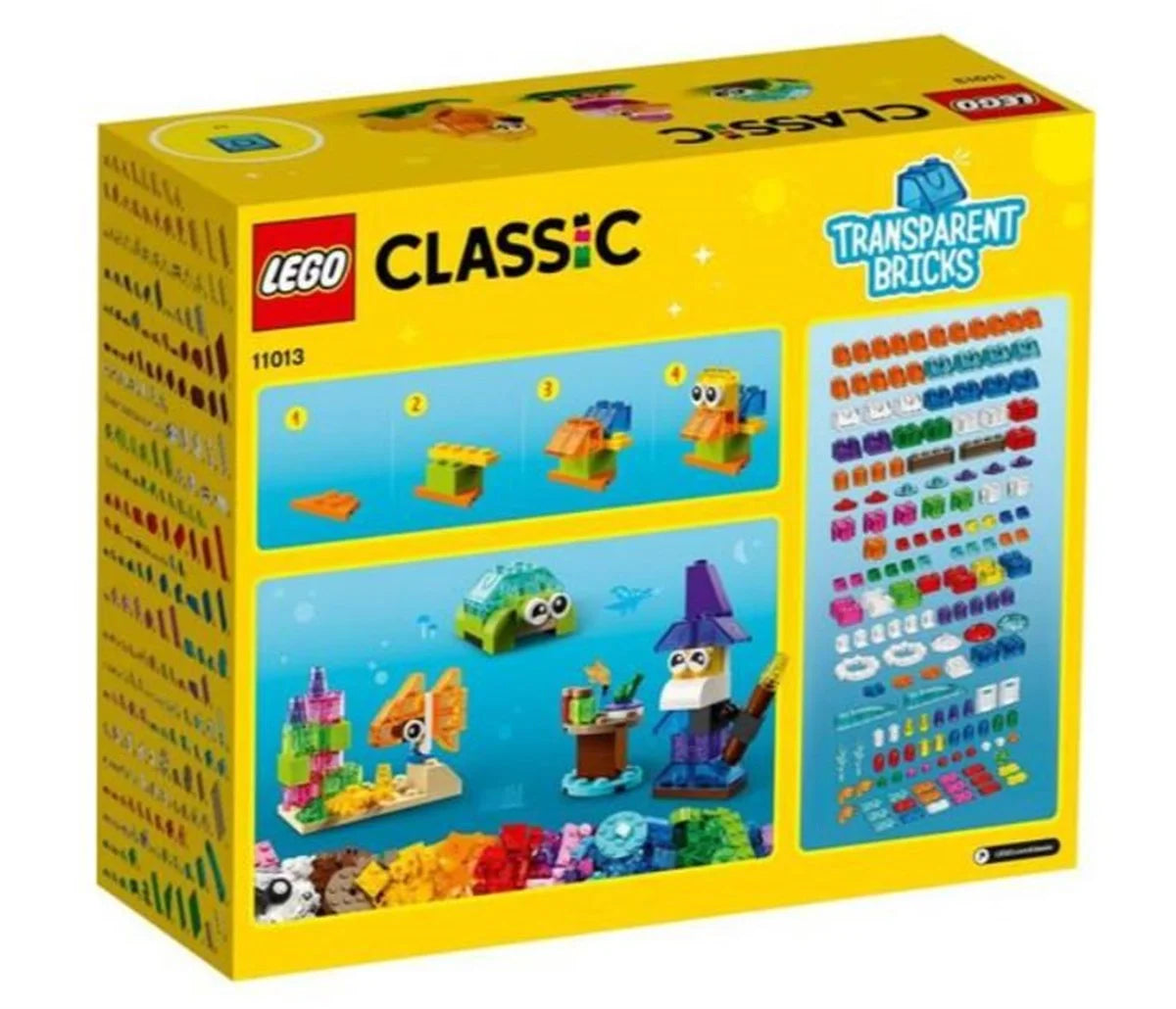 Lego Classic Yaratıcı Şeffaf Yapım Parçaları 11013 | Toysall