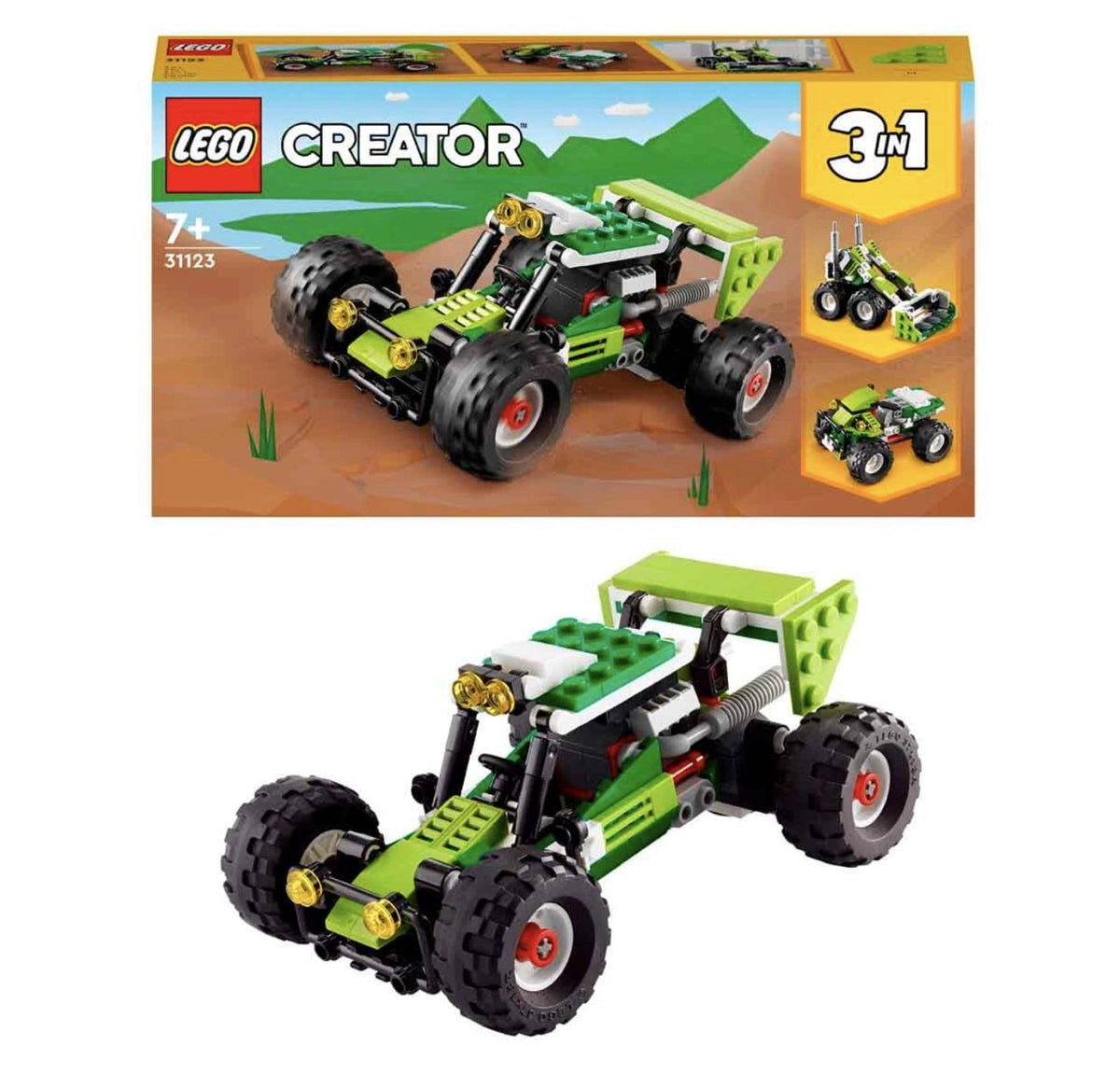 Lego Creator 3’ü 1 Arada Arazi Cipi 31123 | Toysall