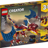 Lego Creator 3’ü 1 Arada Ateş Ejderhası 31102