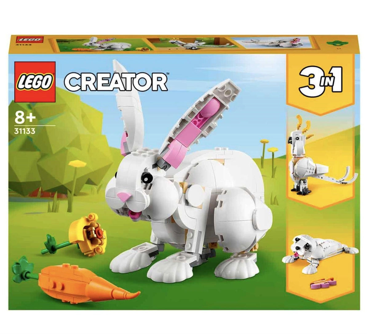 Lego Creator 3’ü 1 Arada Beyaz Tavşan 31133 | Toysall