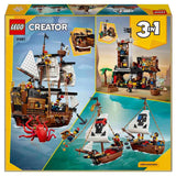 Lego Creator 3’ü 1 Arada İkonik Korsan Gemisi 31387