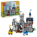 Lego Creator 3'ü 1 Arada Orta Çağ Atlı Şövalye Kalesi 31168