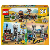 Lego Creator 3'ü 1 Arada Orta Çağ Atlı Şövalye Kalesi 31168