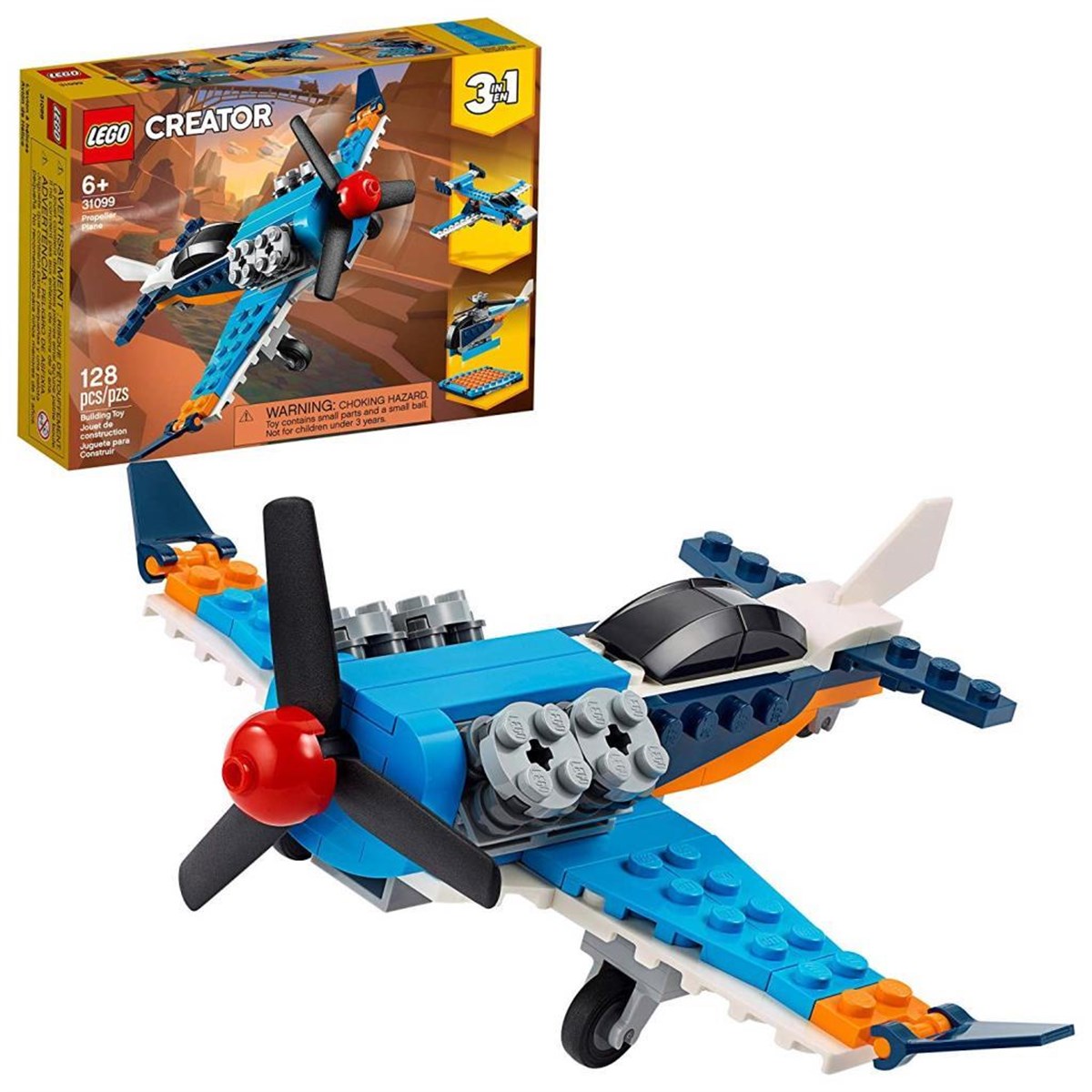 Lego Creator 3’ü 1 Arada Pervaneli Uçak 31099 | Toysall