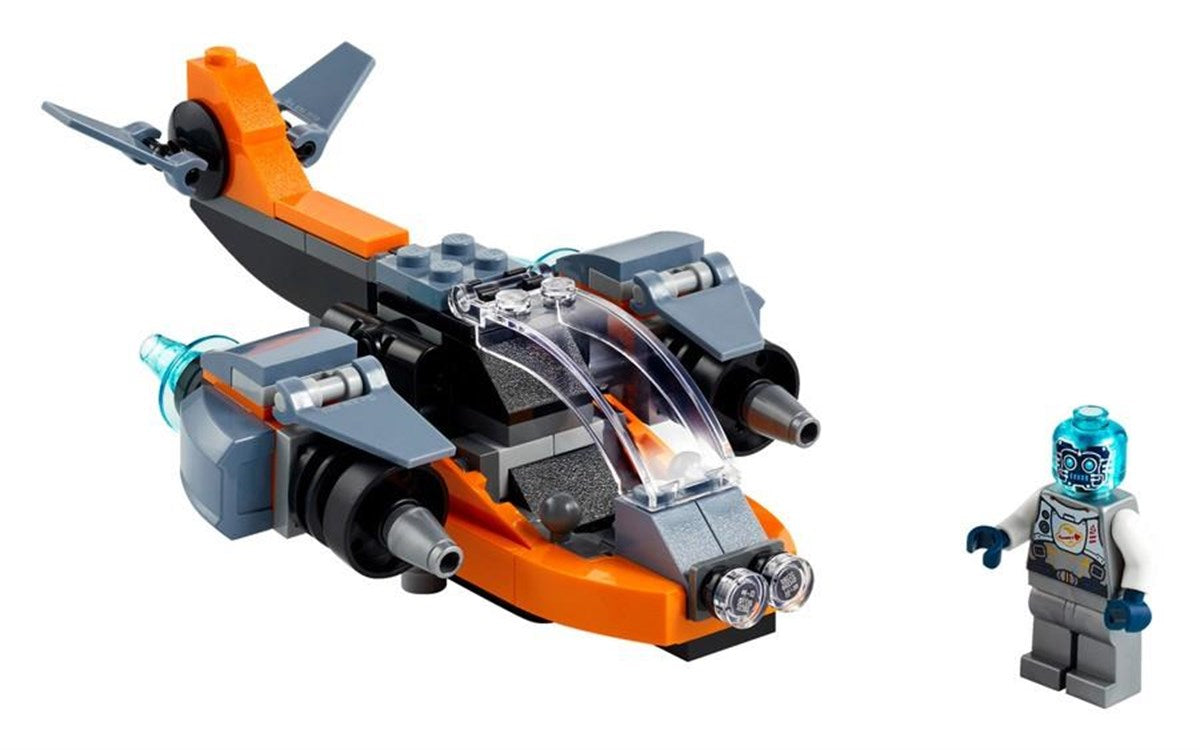 Lego Creator 3’ü 1 Arada Siber İnsansız Hava Aracı 31111 | Toysall