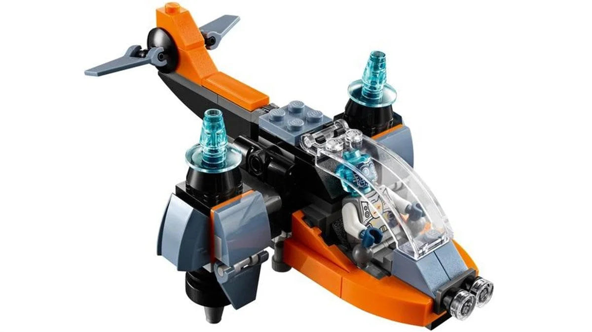 Lego Creator 3’ü 1 Arada Siber İnsansız Hava Aracı 31111 | Toysall