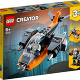 Lego Creator 3’ü 1 Arada Siber İnsansız Hava Aracı 31111 | Toysall