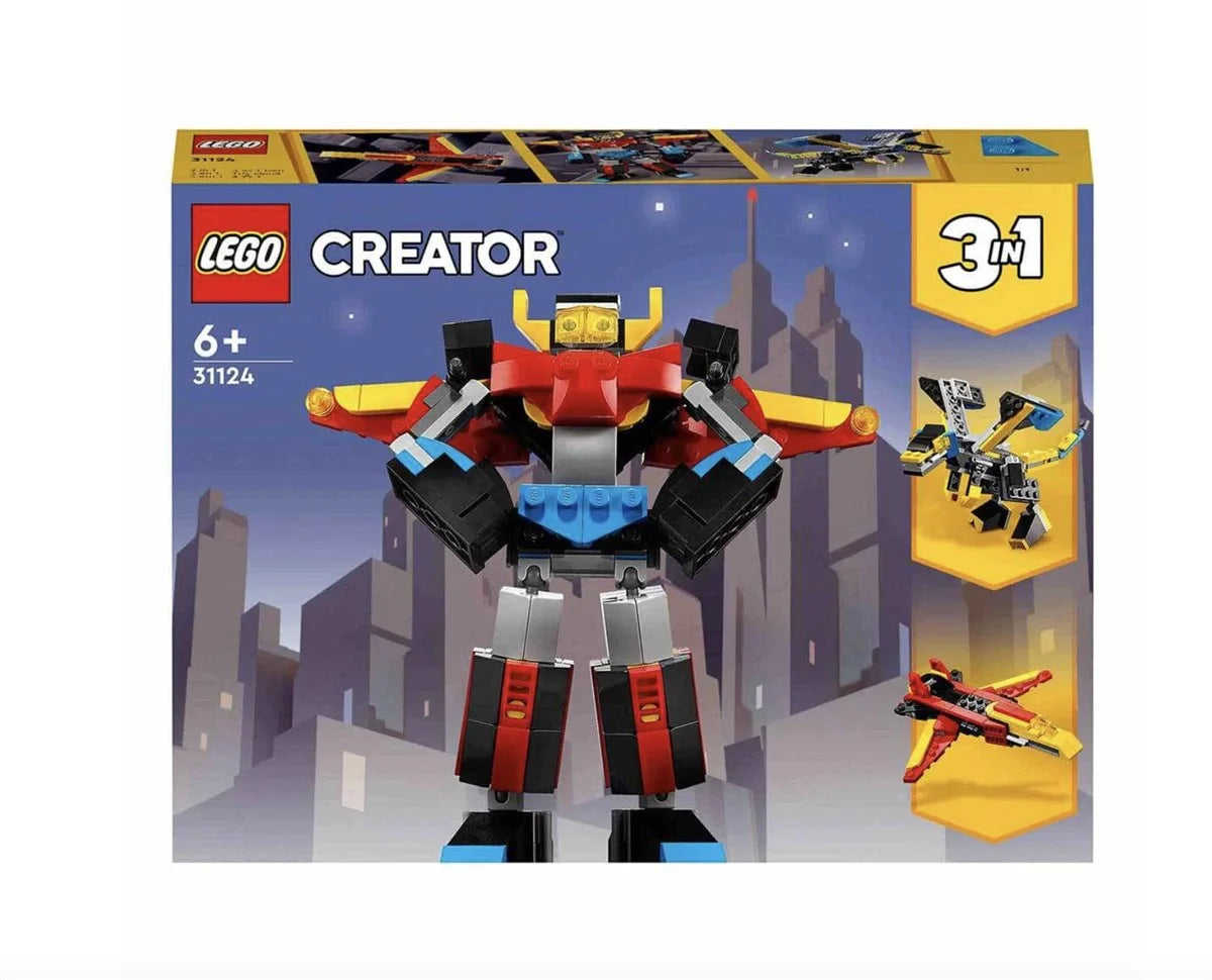 Lego Creator 3'ü 1 Arada Süper Robot 31124 | Toysall