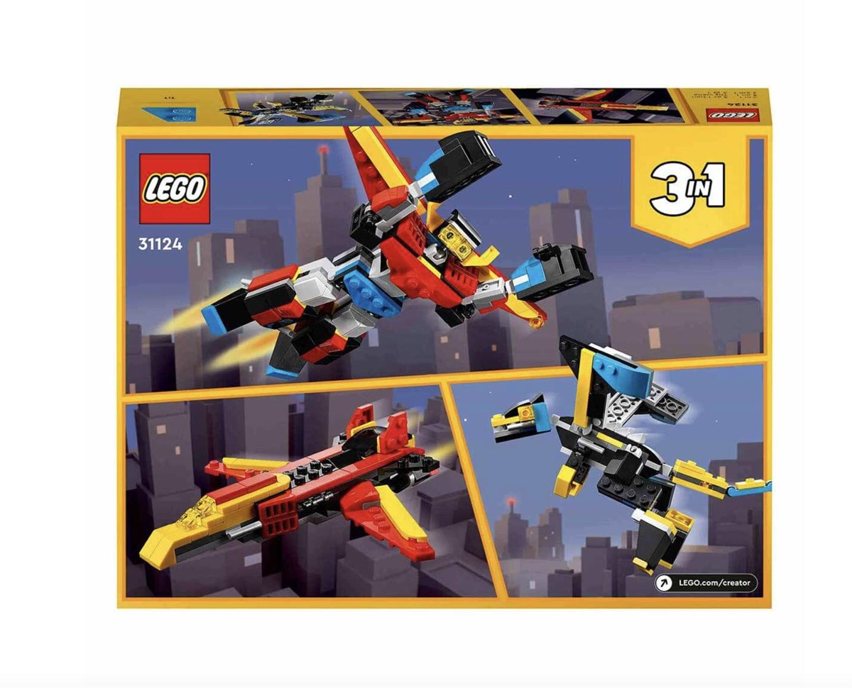 Lego Creator 3'ü 1 Arada Süper Robot 31124 | Toysall
