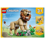 Lego Creator 3’ü 1 Arada Vahşi Hayvanlar: Görkemli Aslan 31386