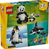 Lego Creator 3'ü 1 Arada Vahşi Hayvanlar Panda Ailesi 31165