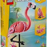 Lego Creator 3 ü 1 Arada Vahşi Hayvanlar Pembe Flamingo 31170