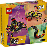 Lego Creator 3'ü 1 Arada Vahşi Hayvanlar Şaşırtıcı Örümcek 31159