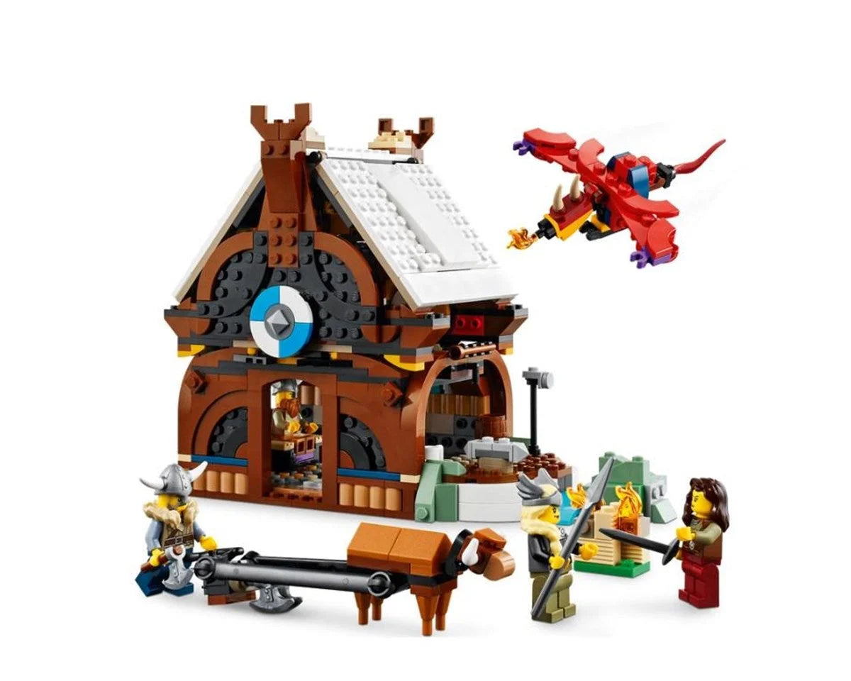 Lego Creator 3 ü 1 Arada Viking Gemisi ve Midgard Yılanı 31132 | Toysall