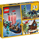 Lego Creator 3 ü 1 Arada Viking Gemisi ve Midgard Yılanı 31132 | Toysall