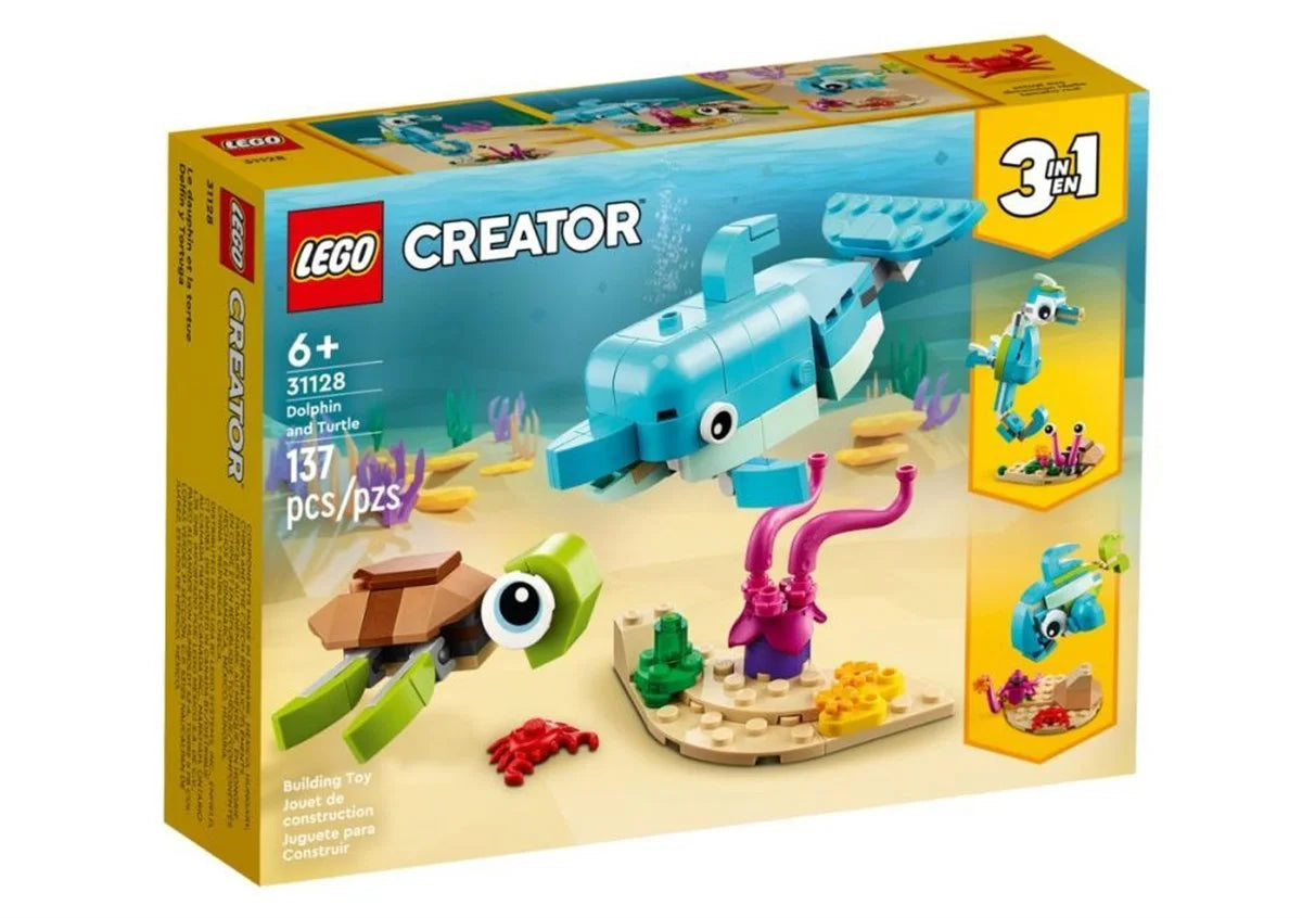 Lego Creator 3’ü 1 Arada Yunus ve Kaplumbağa 31128 | Toysall