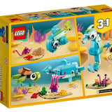 Lego Creator 3’ü 1 Arada Yunus ve Kaplumbağa 31128