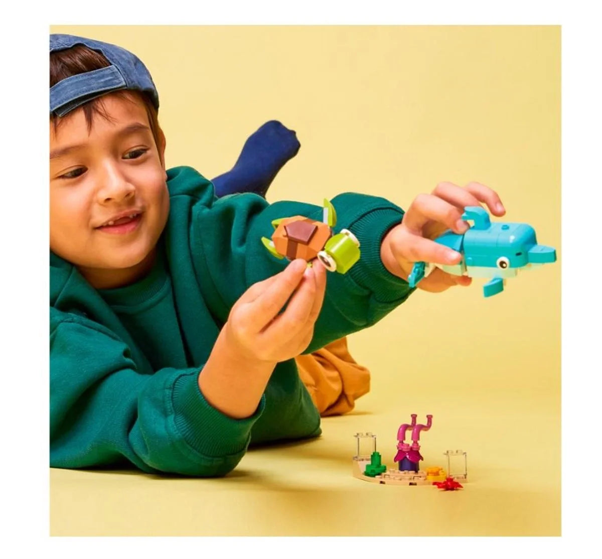 Lego Creator 3’ü 1 Arada Yunus ve Kaplumbağa 31128 | Toysall