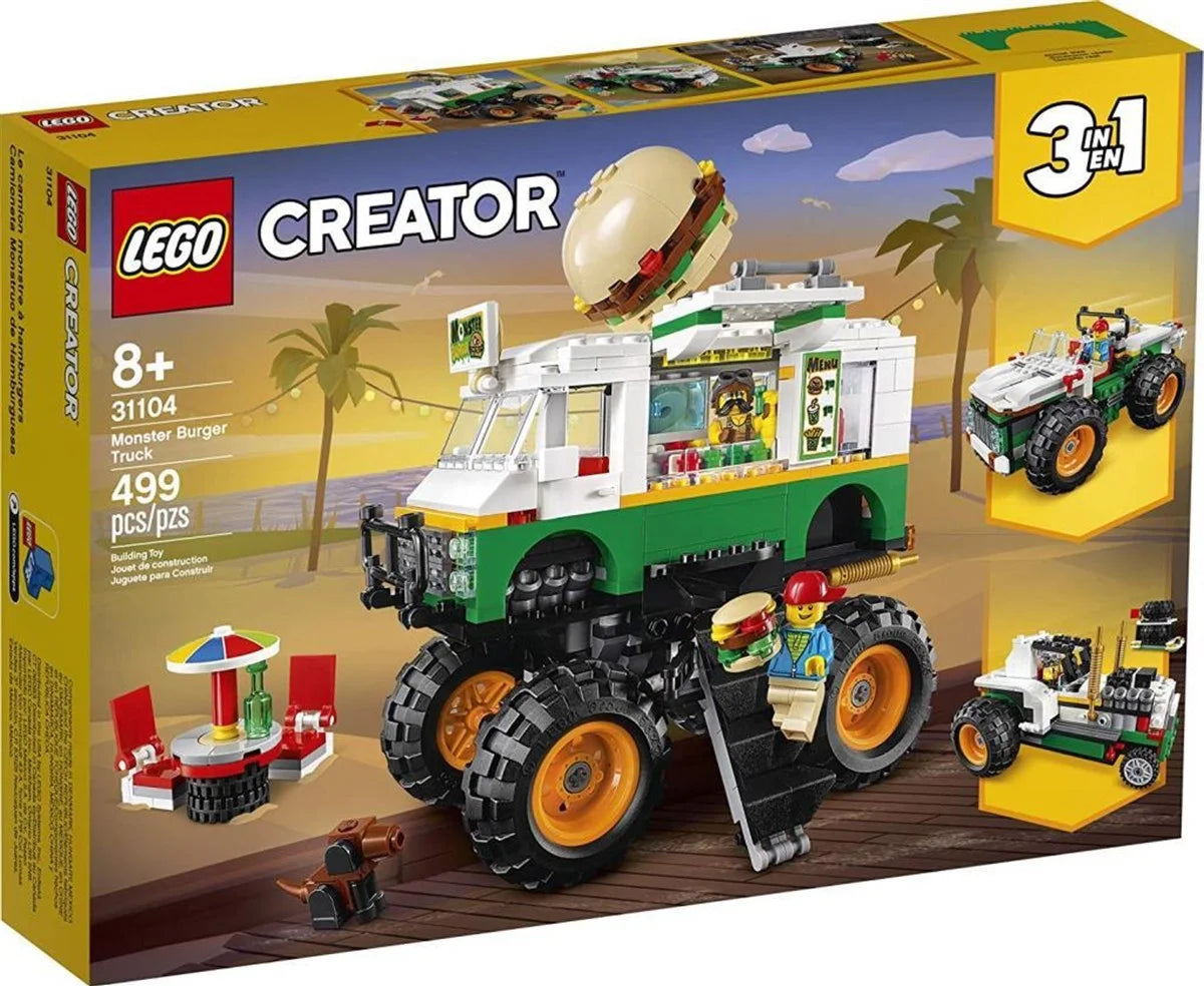 Lego Creator 3’ü1 Arada Canavar Hamburger 31104 | Toysall