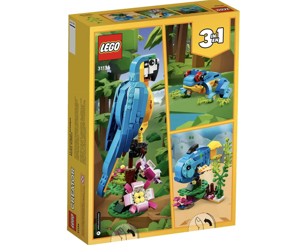 Lego Creator Egzotik Papağan 31136 | Toysall