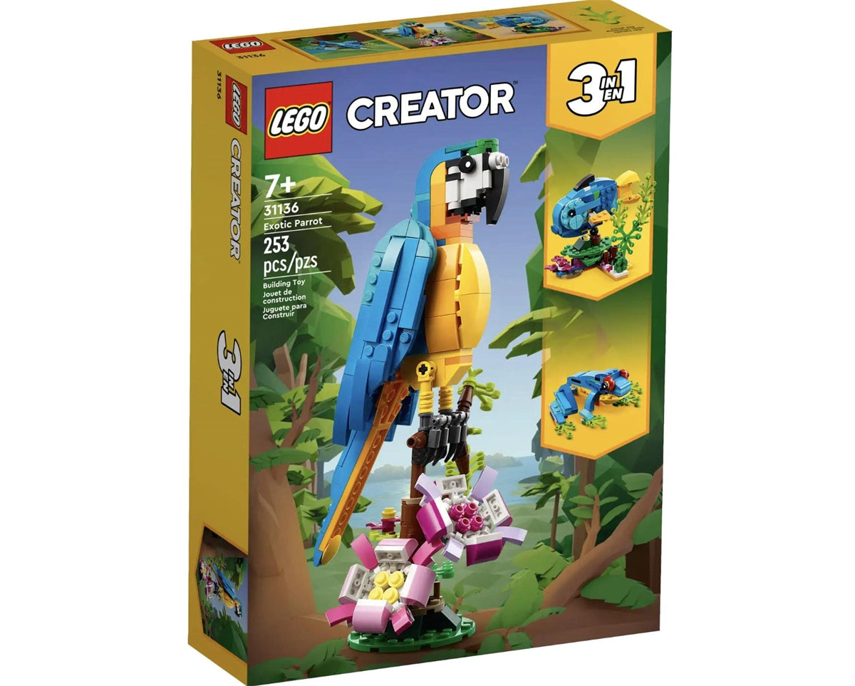 Lego Creator Egzotik Papağan 31136 | Toysall