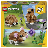 Lego Creator Sevimli Hamster ile Çiçek 31376