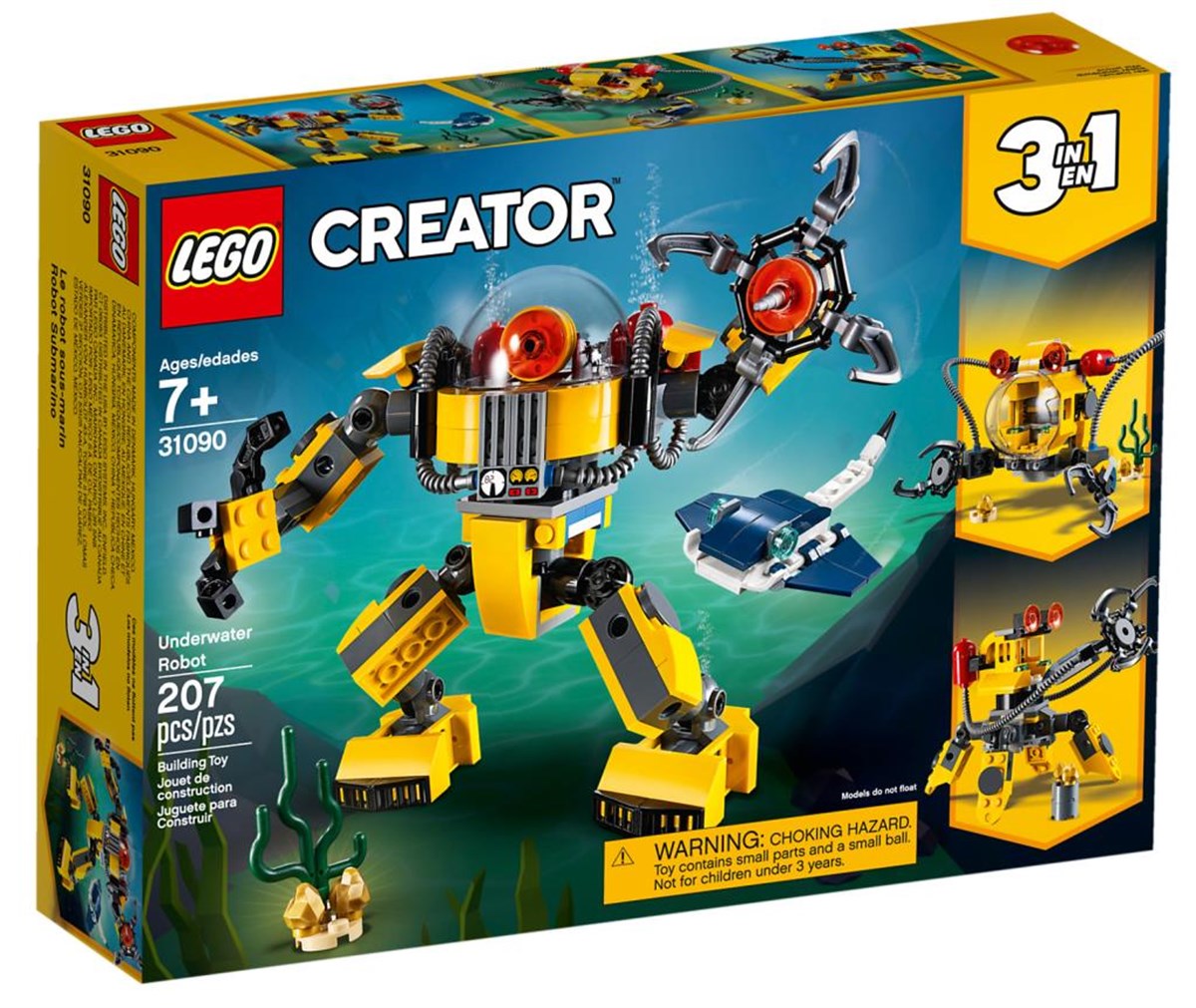 Lego Creator Sualtı Robotu 31090 | Toysall