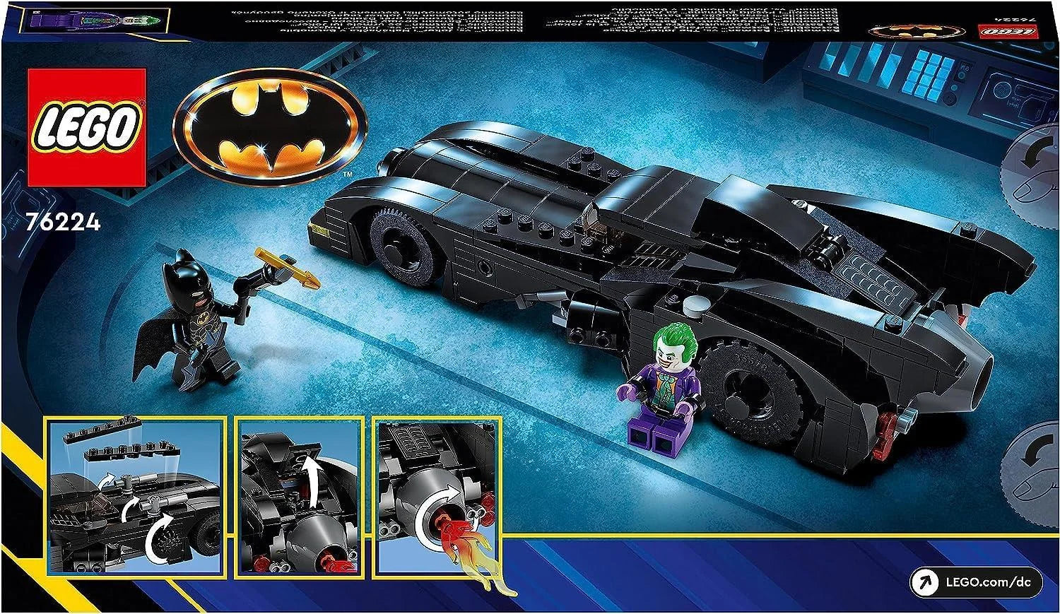 Lego DC Batman Batmobile Batman vs. The Joker Chase 76224 | Toysall