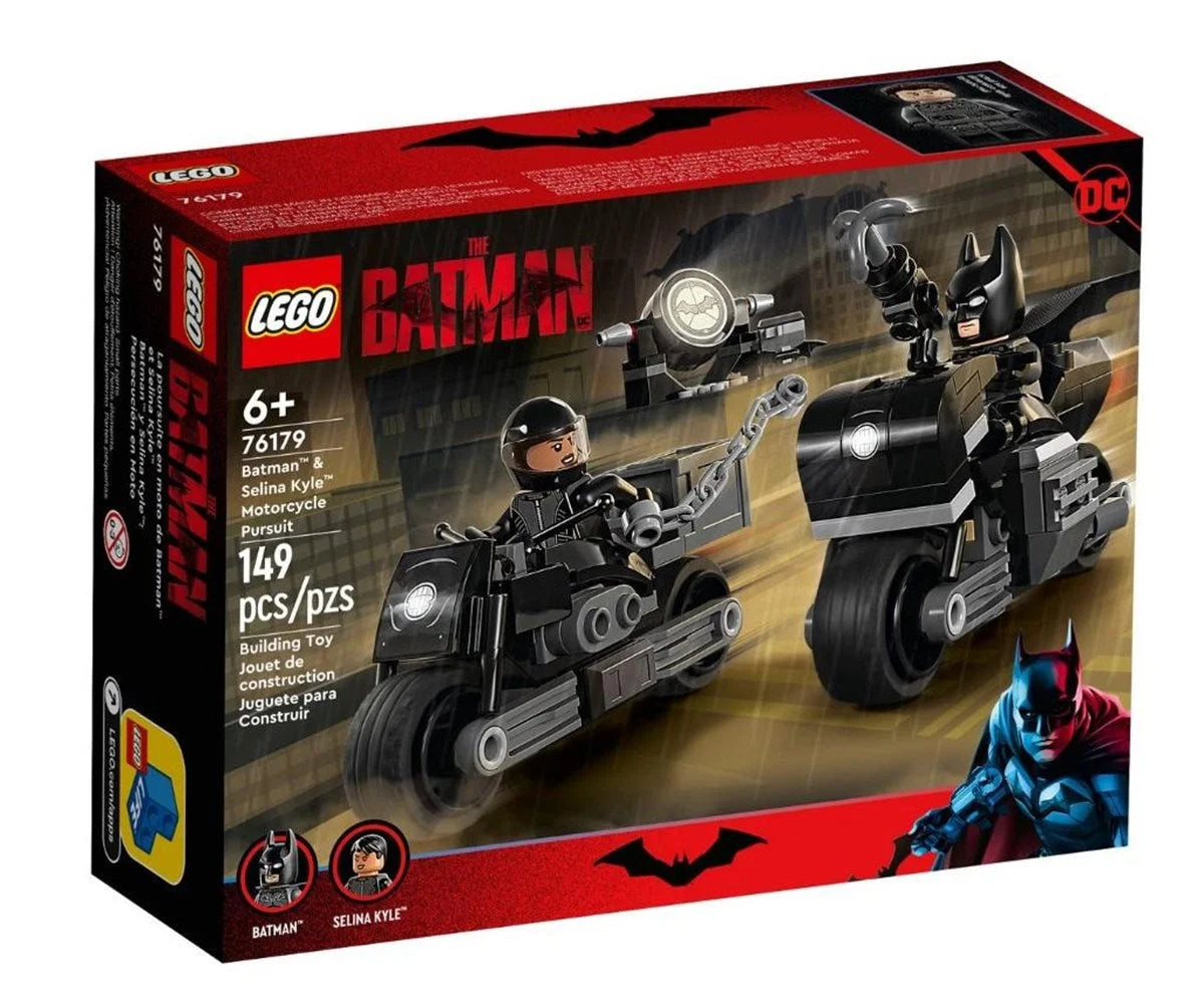 Lego DC Batman ve Selina Kyle’ın Motosiklet Takibi 76179 | Toysall