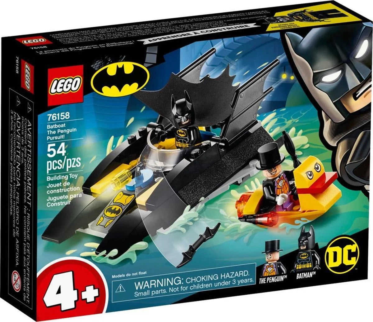 Lego DC Comics Super Heroes Batboat Penguen Takibi 76158 | Toysall